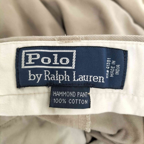 ポロバイラルフローレン Polo by RALPH LAUREN HAMMOND PANT 2タック チノパンツ メンズ  34/30